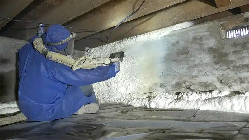 Crawl Space Spray Foam Insulation