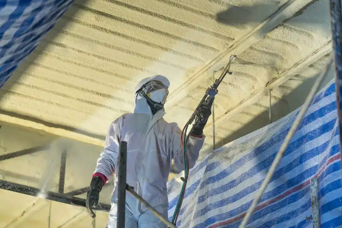 spray foam repairs