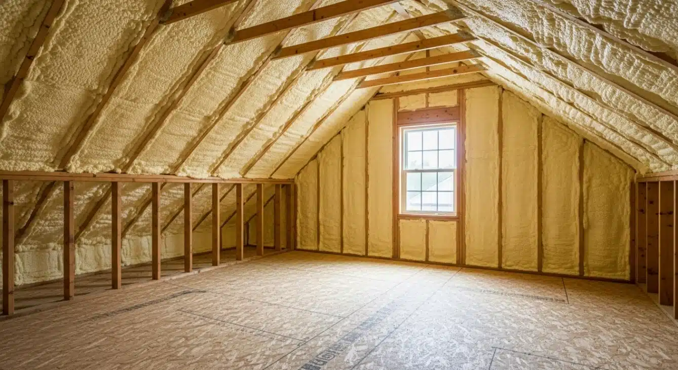 How Does Spray Foam Expand to Seal Every Gap?