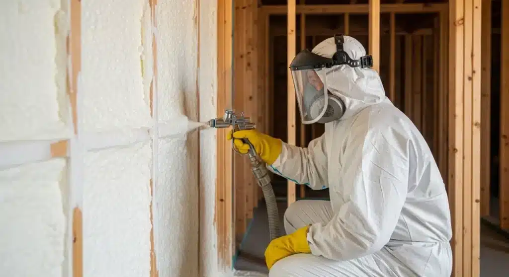 closed-cell spray foam