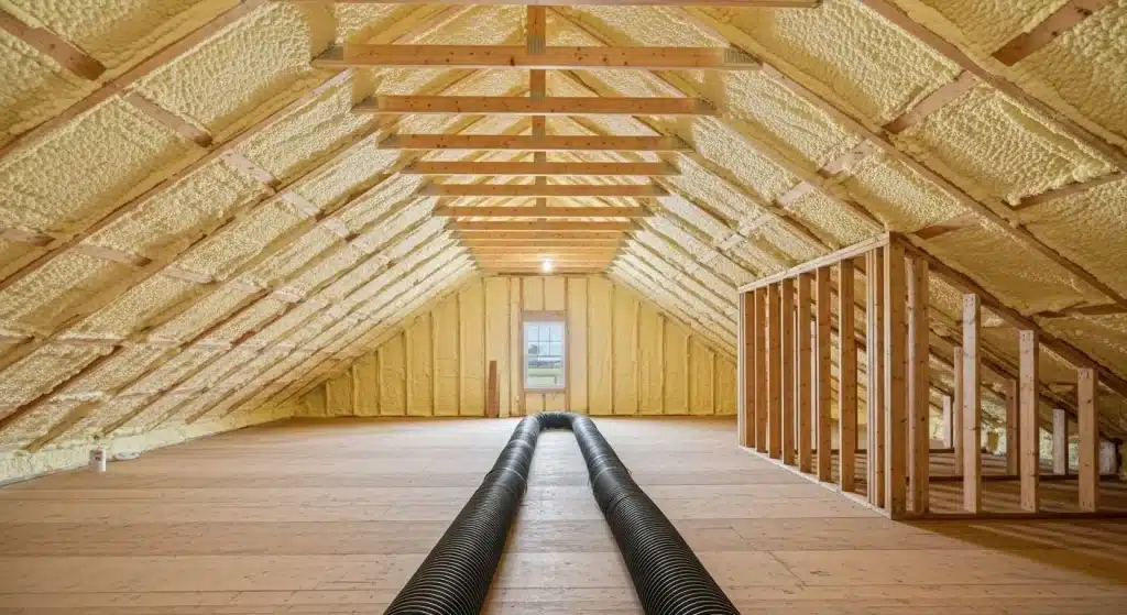 Lower bills with Attic Spray Foam Insulation step by step guide in Exeter CA webp Lower bills with Attic Spray Foam Insulation step by step guide in Exeter CA webp