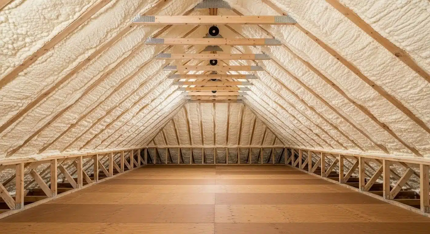 Lower bills with Attic Spray Foam Insulation step by step guide in Exeter, CA Lower bills with Attic Spray Foam Insulation step by step guide in Exeter, CA