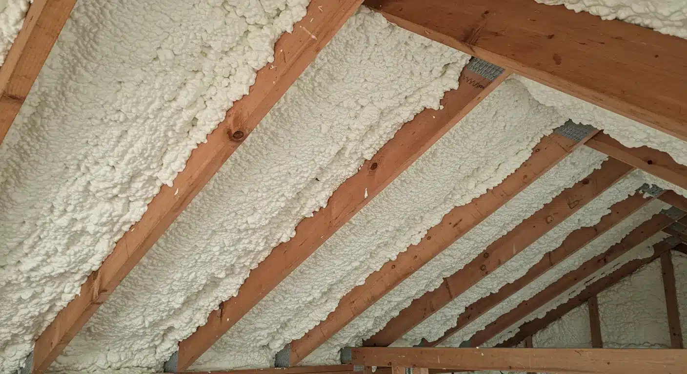 Attic Spray Foam Insulation Reducing Seasonal Asthma Triggers in Farmersville, CA Attic Spray Foam Insulation Reducing Seasonal Asthma Triggers in Farmersville, CA